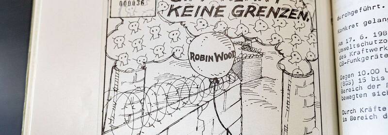 Beispielakten-Talk. Eine „Grenzprovokation“ der Umweltgruppe Robin Wood