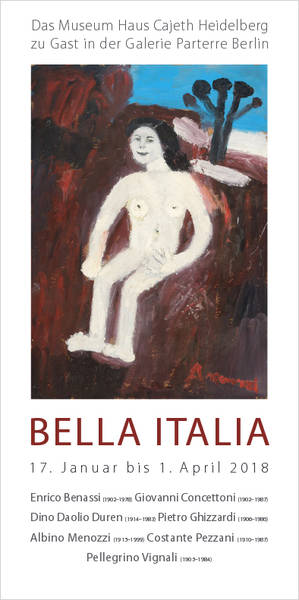 Bella Italia – Das Museum Haus Cajeth zu Gast in der Galerie Parterre Berlin