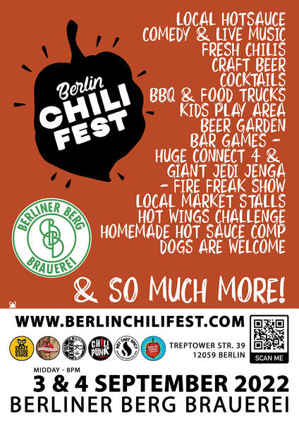 Berlin Chili Fest : Harvest Event @ Berliner Berg Brewery