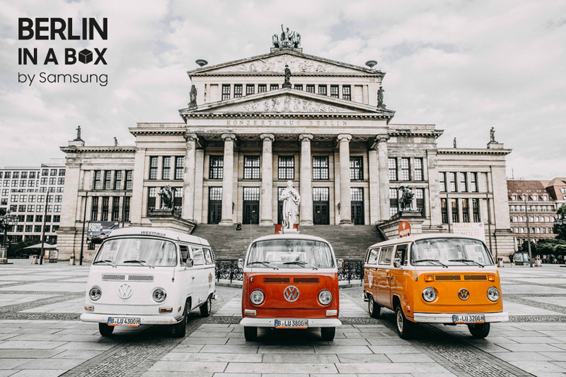 "Berlin in a Box" - Ausstellung im Bikini Berlin und gratis Bulli-Tour