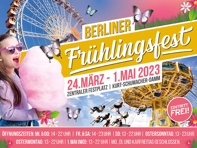 51. Berliner Frühlingsfest 2023 (Mi - So)