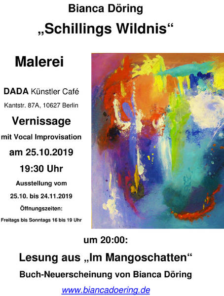 Vernissage Bianca Döring "Schillings Wildnis"