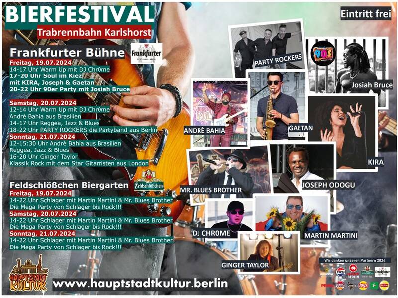 Bierfestival Berlin Trabrennbahn Karlshorst