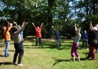 LachMeditationSpaziergang in den Müggelbergen - vom Müggelsee zur Dahme - ein Hauch von Urlaub in Berlin -