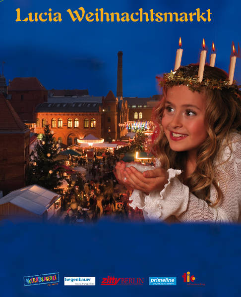 Herstellung eigener Schmuckkreation aus der Perlenbar des Lucia Weihnachtsmarkts in der Kulturbrauerei