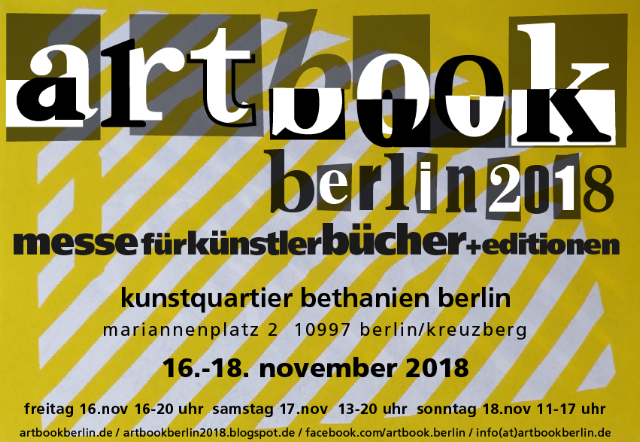 artbook.berlin2018 messe für künstlerbücher+editionen