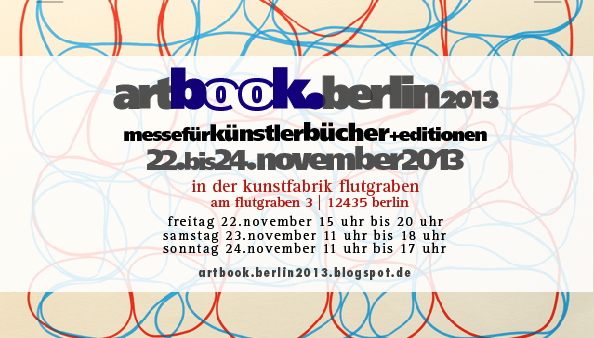 artbook.berlin2013-messe für künstlerbücher und editionen
