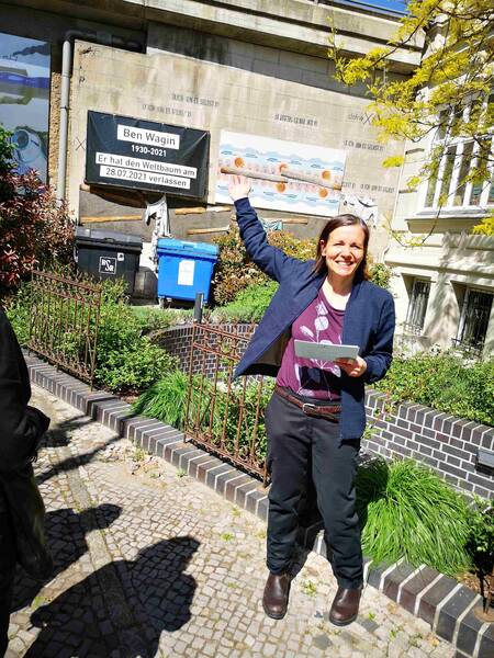 Auf den Spuren von Ben Wagin – Eine interaktive Spurensuche durch das Hansaviertel