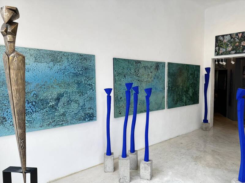 "Just Paintings and Sculptures": Führung durch Kunstraum Berlin