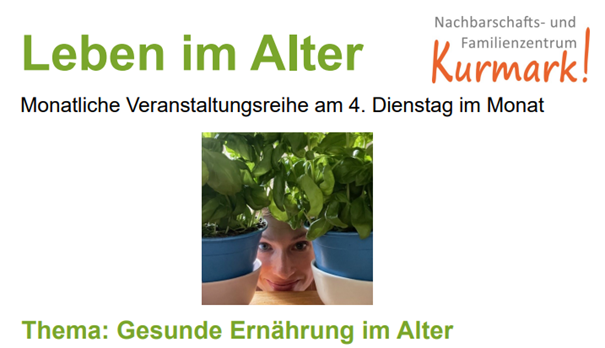 Leben im Alter: Gesunde Ernährung im Alter