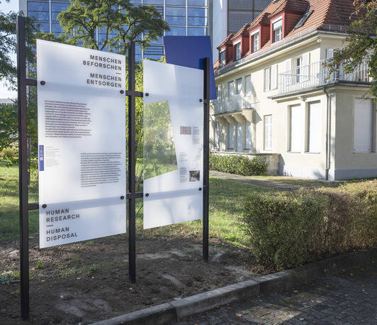 Führung durch die Ausstellung Wissenschaft und Unrecht | Erinnerungsort Ihnestraße 
