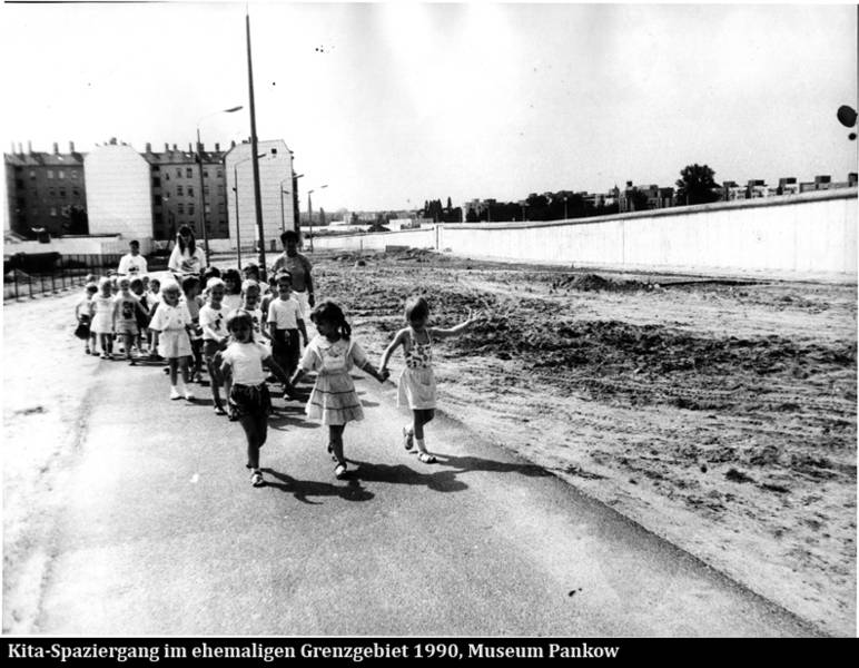 Ausstellung im MAUERPARK: Güterbahnhof-Grenzstreifen-Grünanlage
