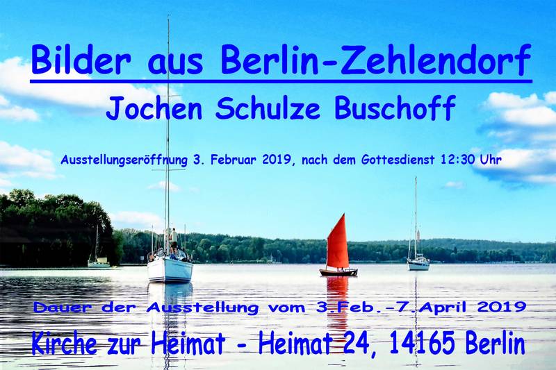 "Bilder aus Berlin-Zehlendorf" in der Kirche zur Heimat