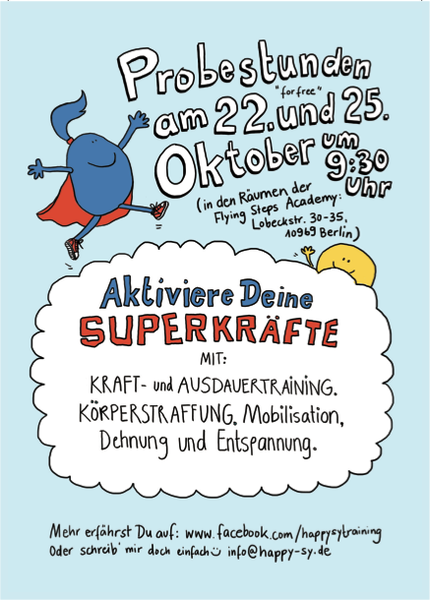 Aktiviere deine Superkräfte
