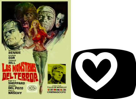 Gernsehclub - SchleFaZ - DRACULA JAGT FRANKENSTEIN  - am 12.12. live on air bei uns im b-ware!Ladenkino