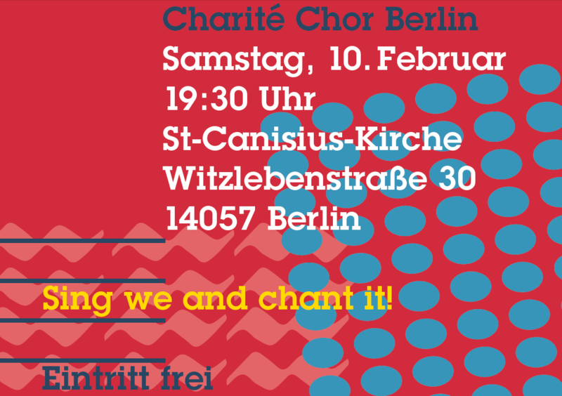 Sing We And Chant It! Chorkonzert des Charité Chor Berlin