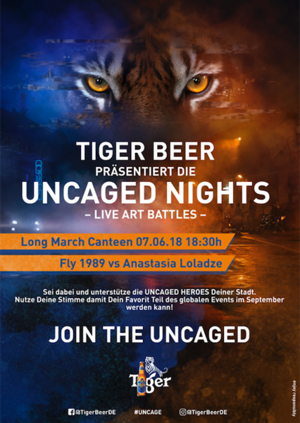 UNCAGED NIGHT by Tiger Beer