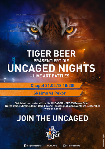 UNCAGED NIGHT by Tiger Beer