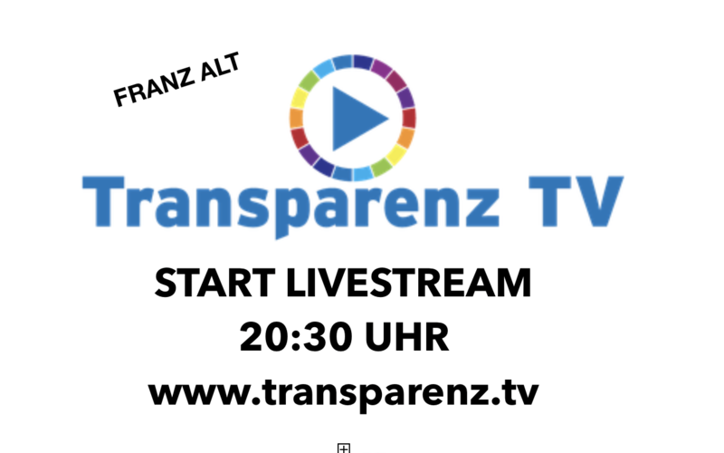 Live-Sendung mit Franz Alt aus Berlin: DER KAMPF UM DEN FEINSTAUB