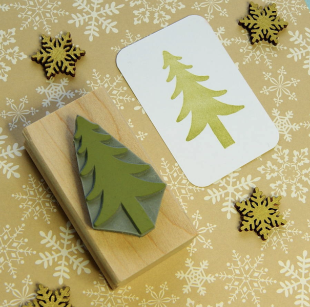 Weihnachtskarten und Geschenkpapier selber machen