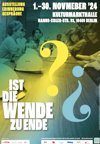 Ist die Wende zu Ende? -Installative Hörausstellung mit Interviews zu Wendeerfahrungen - 35 Jahre Mauerfall (Mo - Fr)