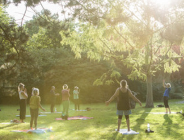 Sport im Park Schöneberg 16:00-17:00 Fitnessgymnastik, 17:00-18:00  Gleichgewicht & Koordination