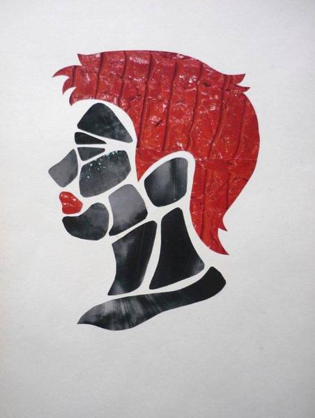 Collage- Ausstellung "Sieht man ja, was es ist" von Tamara Schwieger