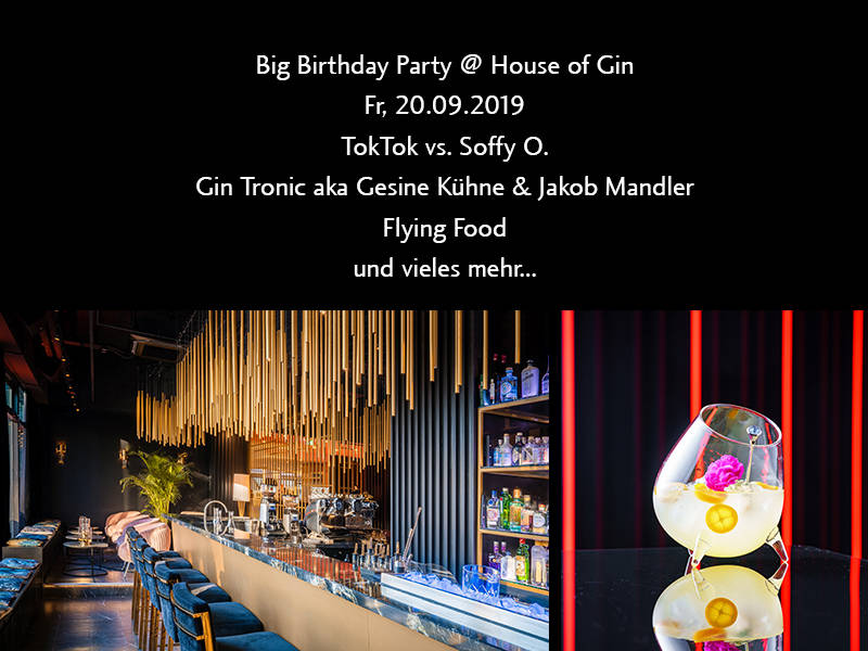 Big Birthday Party @ House of Gin