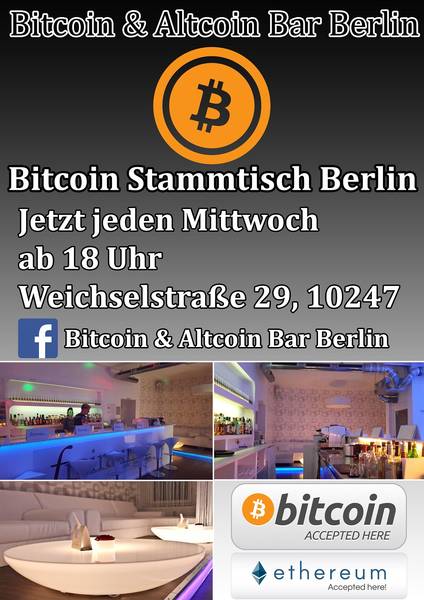 Bitcoin Stammtisch Berlin - 3. Meetup