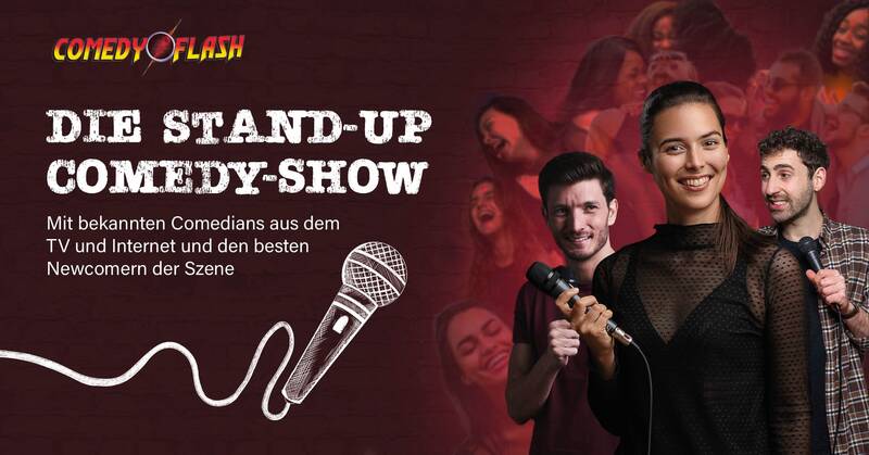 Comedyflash - Die Stand Up Comedy Show in Hohenschönhausen - 19:30 Uhr 