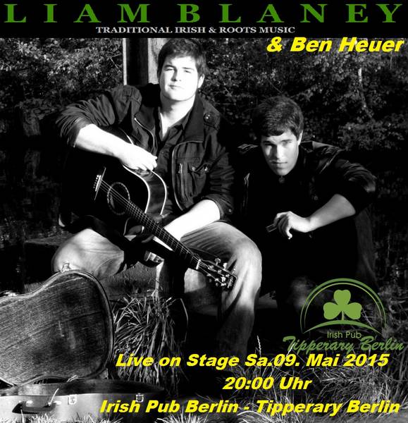 Gratiskonzert von Blaney & Heuer im Irish Pub Berlin