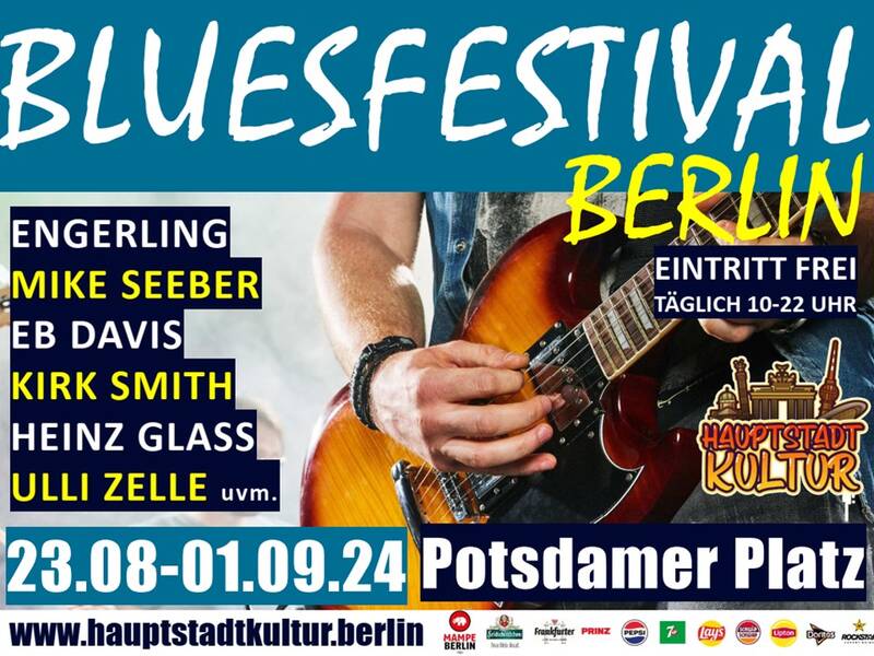 1. Bluesfestival Berlin Potsdamer Platz (täglich)