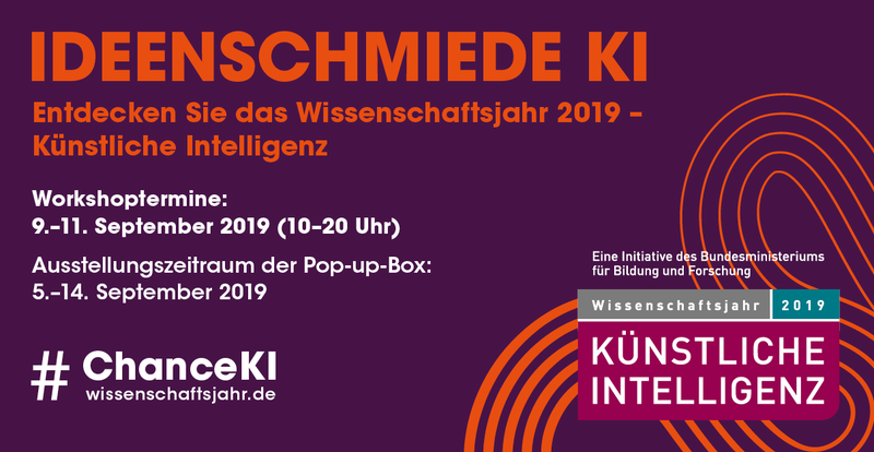 „Ideenschmiede KI“ – Pop-Up-Box im Bikini Berlin