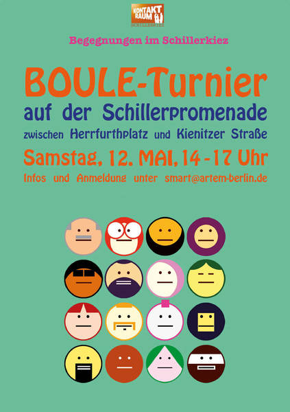 2. Boule-Turnier im Schillerkiez/ Neukölln