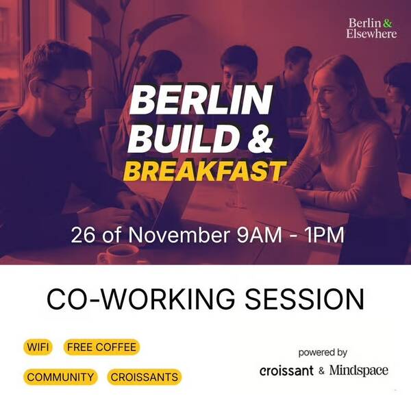 Morning Coworking Meetup with Croissants and Community