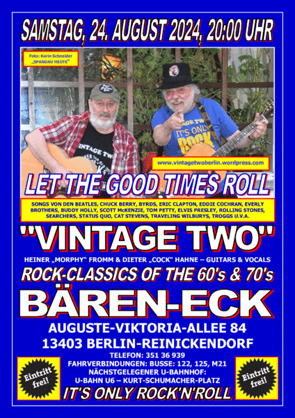 Vintage Two: Rock-Klassiker der 60er- & 70er-Jahre