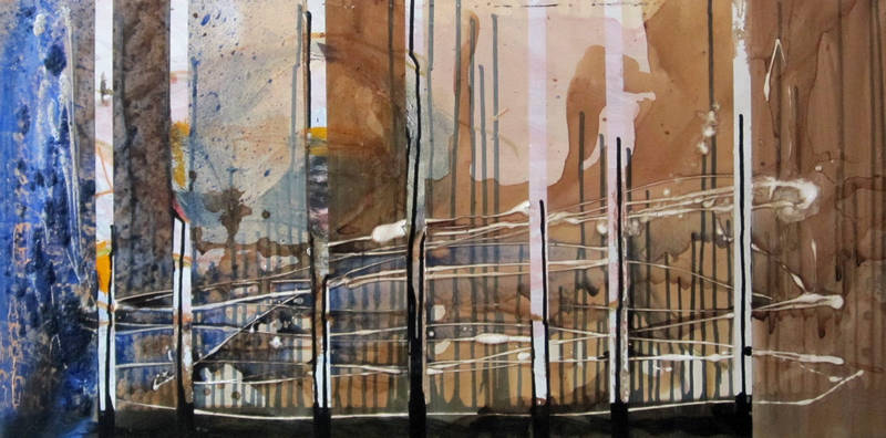 Elvira von Bergen: Querschnitt - AUSSTELLUNG in der Galerie KungerKiez