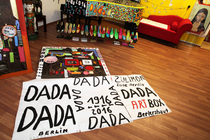DADA BERLIN / Dada-Verkaufs-Tagung / 3 Jahre Zulimon ART Box