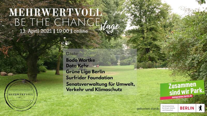 "Be the Change" - Stage mit DOTA und Bodo Wartke (online)