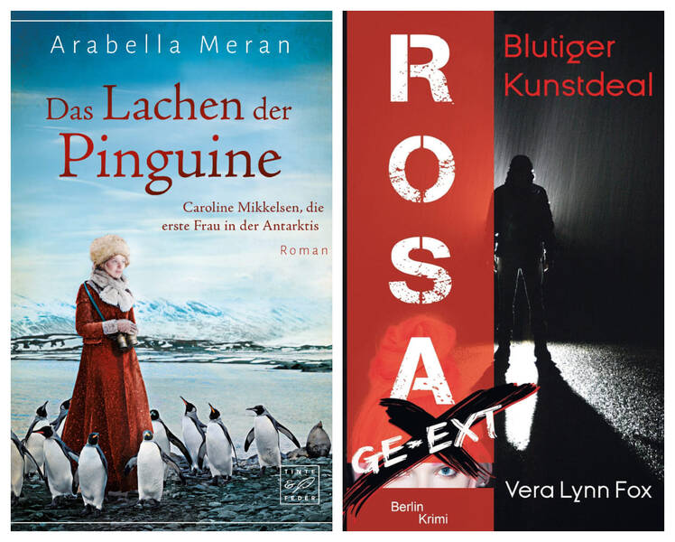 Von lachenden Pinguinen und einem verhängnisvollen Gemälde – doppeltes Roman-Debüt von zwei Berliner Autorinnen