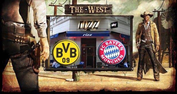 BVB - FC Bayern auf zwei Leinwänden in Kreuzberg 10967 Berlin sky