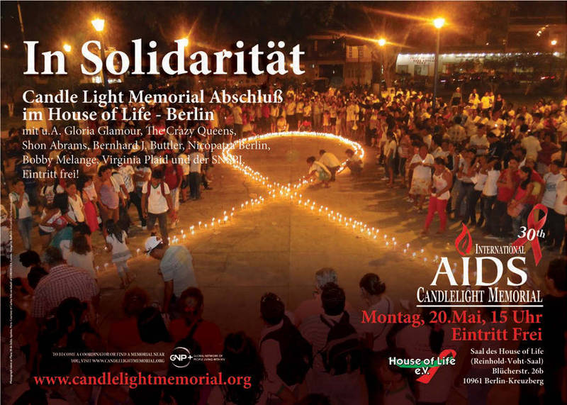 Candlelight Memorial Abschluß in House of Life - Eintritt frei!