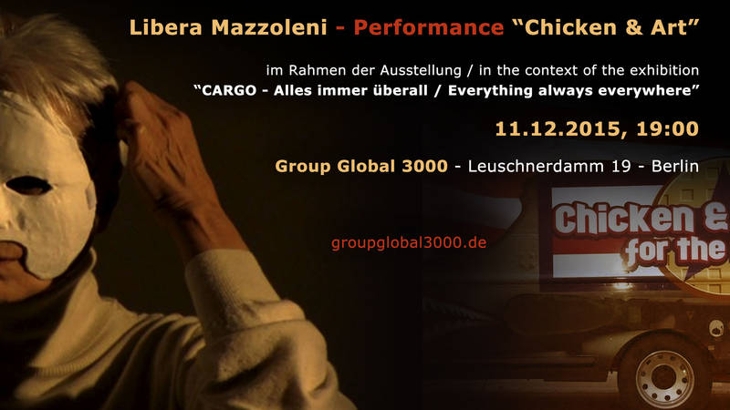 Performance “Das Huhn & die Kunst” von Libera Mazzoleni