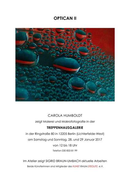 AUSSTELLUNG IN DER TREPPENHAUSGALERIE