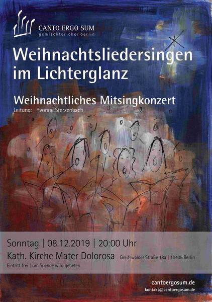 Weihnachtskonzert - Weihnachtsliedersingen im Kerzenschein