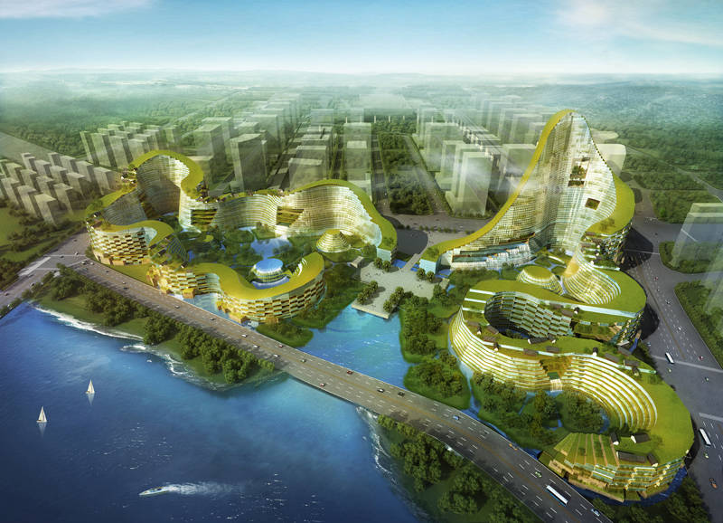 Architekturausstellung Shanshui-Stadt