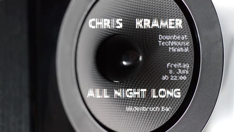 Chris Kramer at Wildenbruch Bar