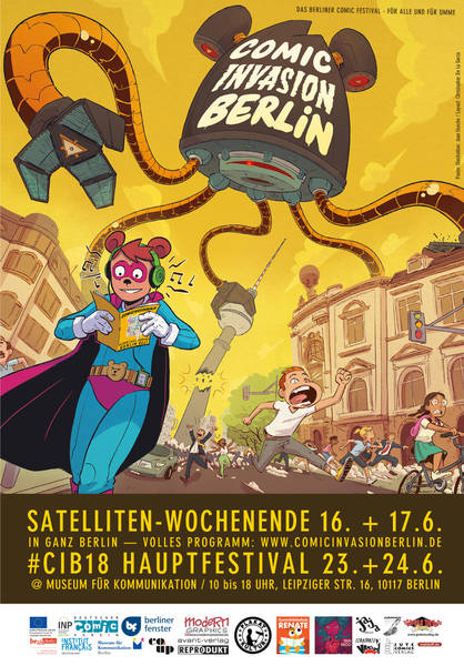 Comic Invasion Berlin Satelliten Wochenende