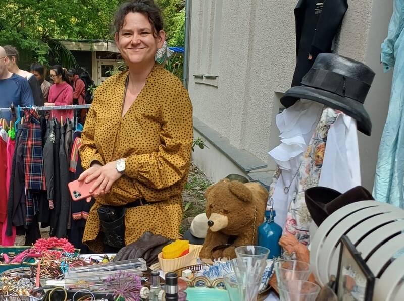 Flohmarkt "Krempel de Luxe" in Weddinger Inspektor Villa