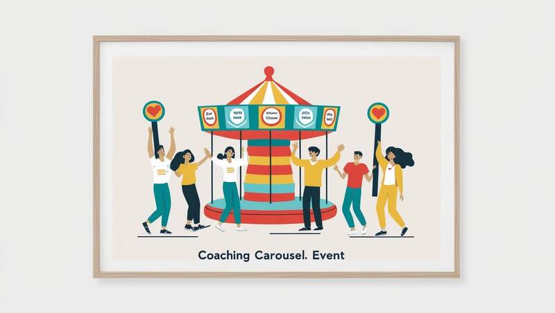 Das Coaching Karussel - Fördert das Out of the box Denken 